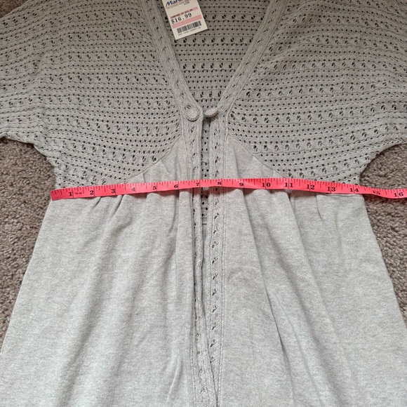 Bask sweater/cardigan gray size small - Picture 4 of 7